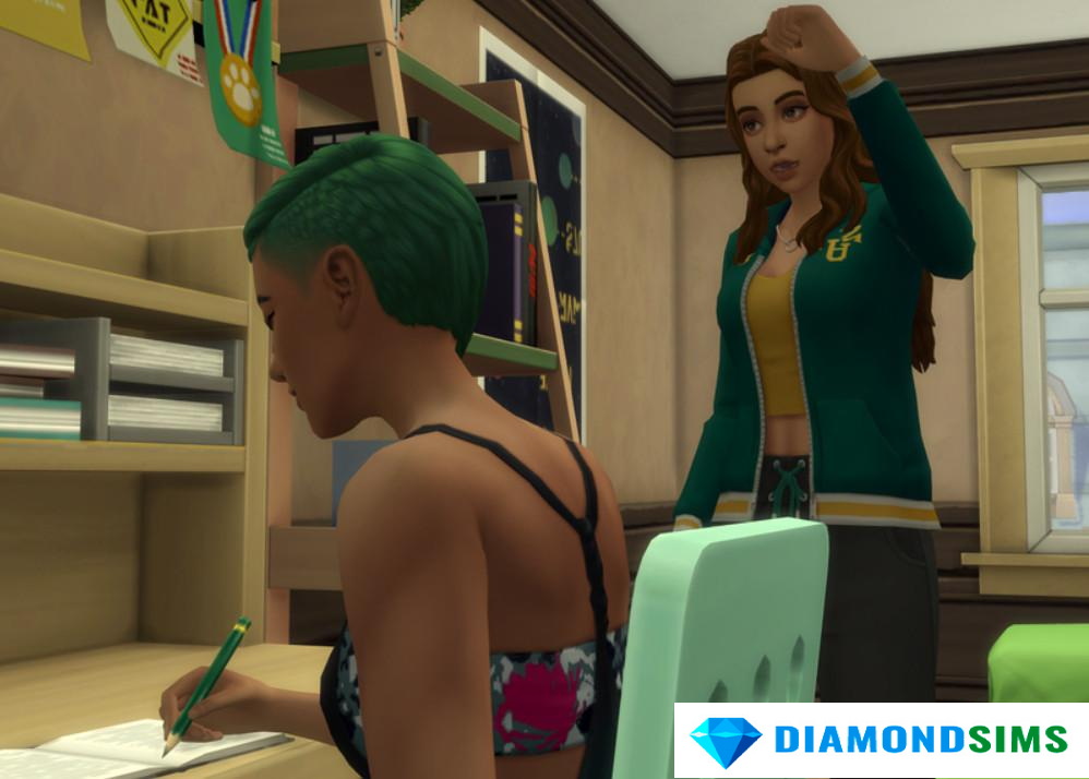 Мод «Требование диплома на работе» от Zero для Sims 4