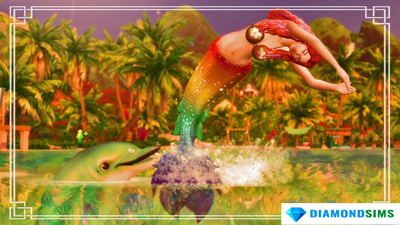 Все 7 способов как стать русалкой в Sims 4